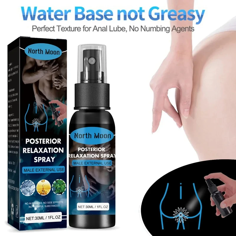 

InjAnal-Lubrifiant sexuel anal à base d'eau pour adultes, spray de relaxation postérieure, huile de sexe anal pour femmes et hom