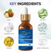Pore Shrinking Serum Moisturizing Facial Essence for Relieving Dryness Oil Long-lasting Calming for Sensitive Skin Care 5