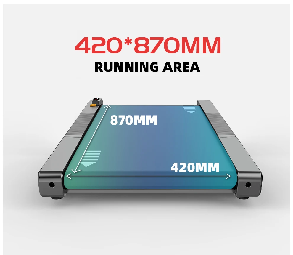 Under Desk Electric Smart Portable Mini Treadmill Home Treadmill Walking Pad with Remote Control