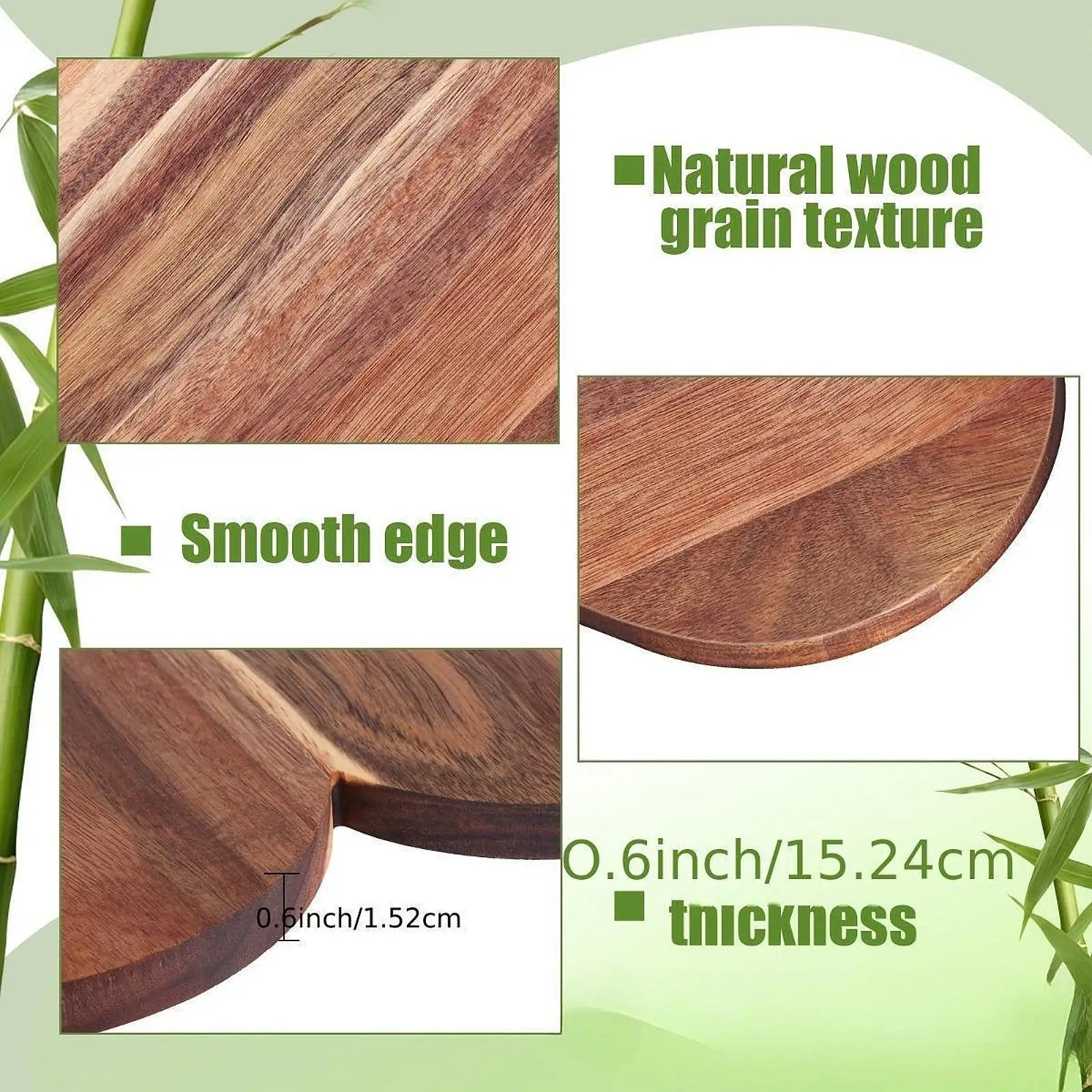 Wooden Heart Shaped Cutting Board 35.5x29.5cm for Valentine’S Dinner Smooth Surface Multipurpose Portable Serving Platter Wooden Heart Shaped Cutting Board 35.5x29.5cm for Valentine’S Dinner Smooth Surface Multipurpose Portable Serving Platter
