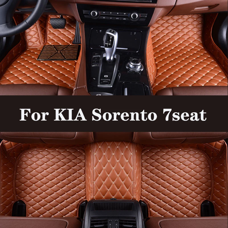 

Автомобильный напольный коврик HLFNTF для KIA Sorento, 7 сидений, 2013-2014
