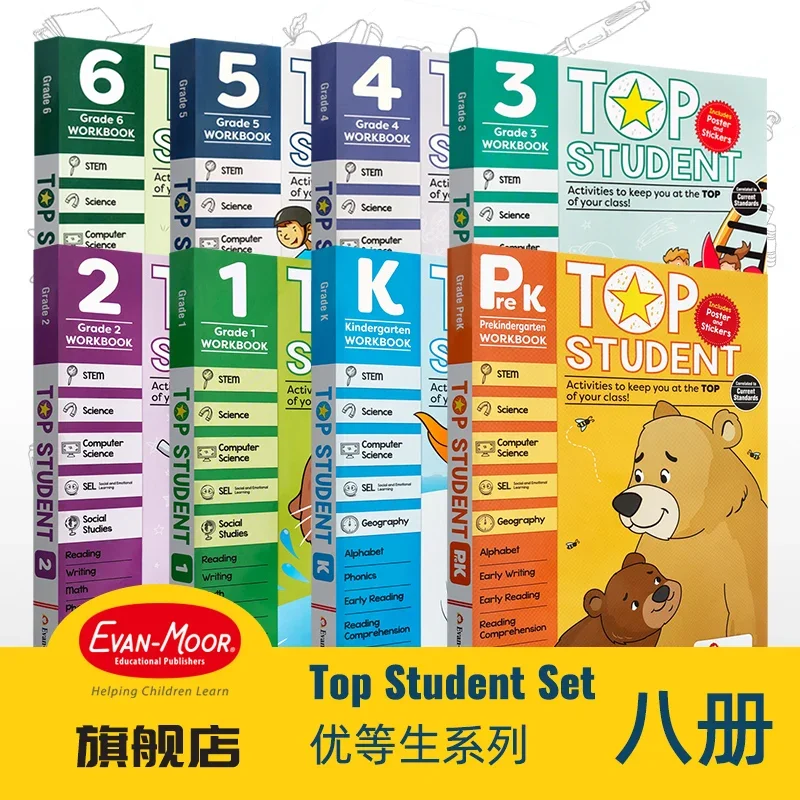 Top Student Series Workbooks 1
