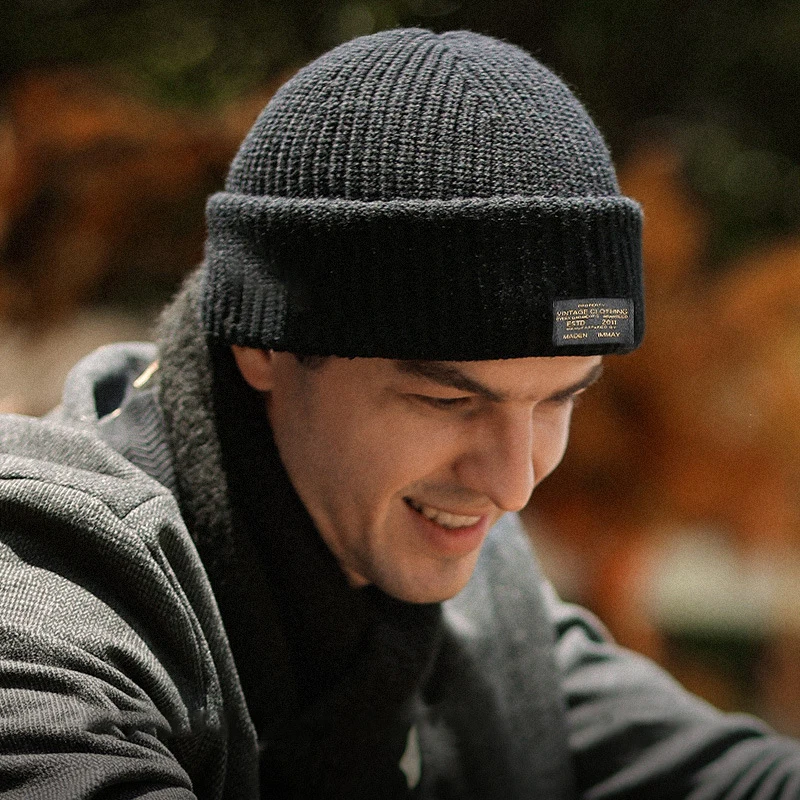 Winter Mask Beanie Cap for Men Warm Knit Balaclava Hat Unisex Outdoor Full Face Cover Ski Cycling Headgear Bonnet
