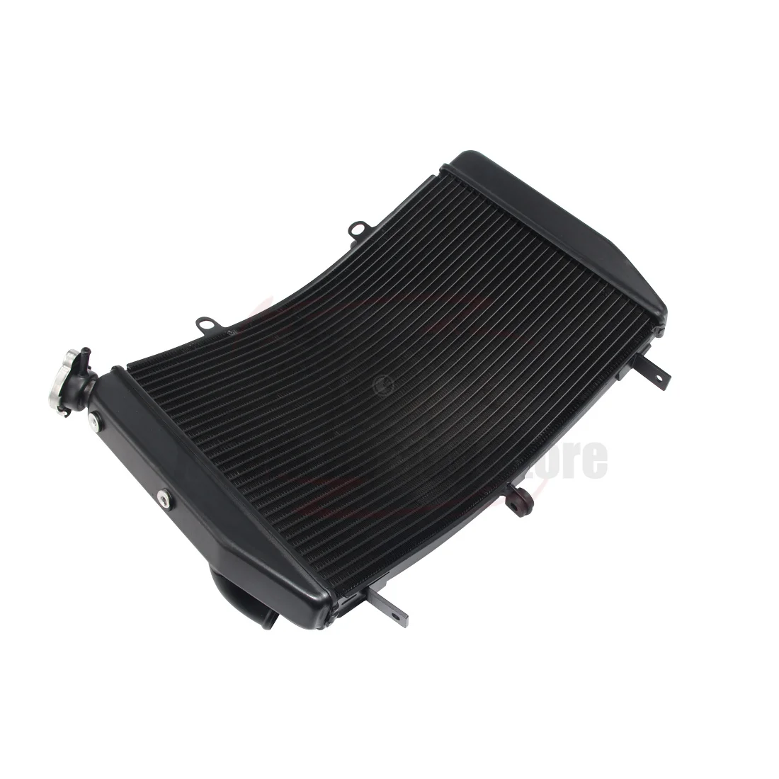 

Алюминиевый Охлаждающий радиатор для мотоцикла Yamaha YZF R6 2006-2016 YZF-R6 2C0-12461-00-00, черный резервуар для воды