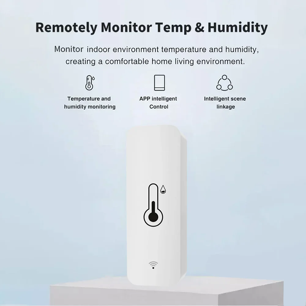 Tuya WiFi Zigbee Smart Temperature Humidity Sensor Indoor Hygrometer Controller Monitoring Work with Alexa Google Home 3 Tuya WiFi Zigbee Smart Temperature Humidity Sensor Indoor Hygrometer Controller Monitoring Work with Alexa Google Home 3