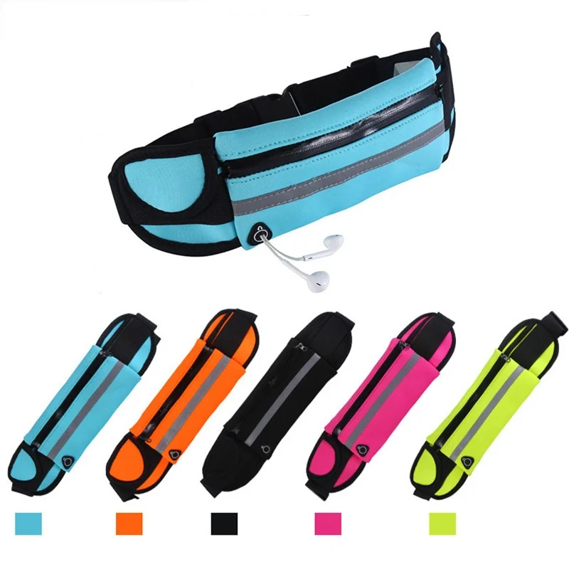 

Waterproof Running Waist Bag Canvas Sports Jogging Portable Outdoor Phone Holder Belt Bag Women Men Fitness Sport Accessories