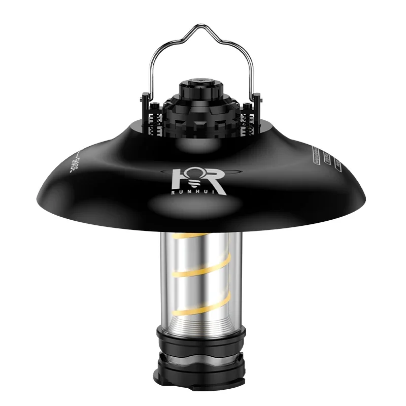 Camping Light Portable Tent Lantern USB Charging Outdoor Camping Emergency Flashlight Hiking for CARGO