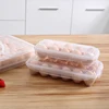 10/18/34 Grids Egg Storage Box With Lid Kitchen Refrigerator Egg Box Egg Drop Rack Egg Storage Box Fridge Egg Organizer Tray 4