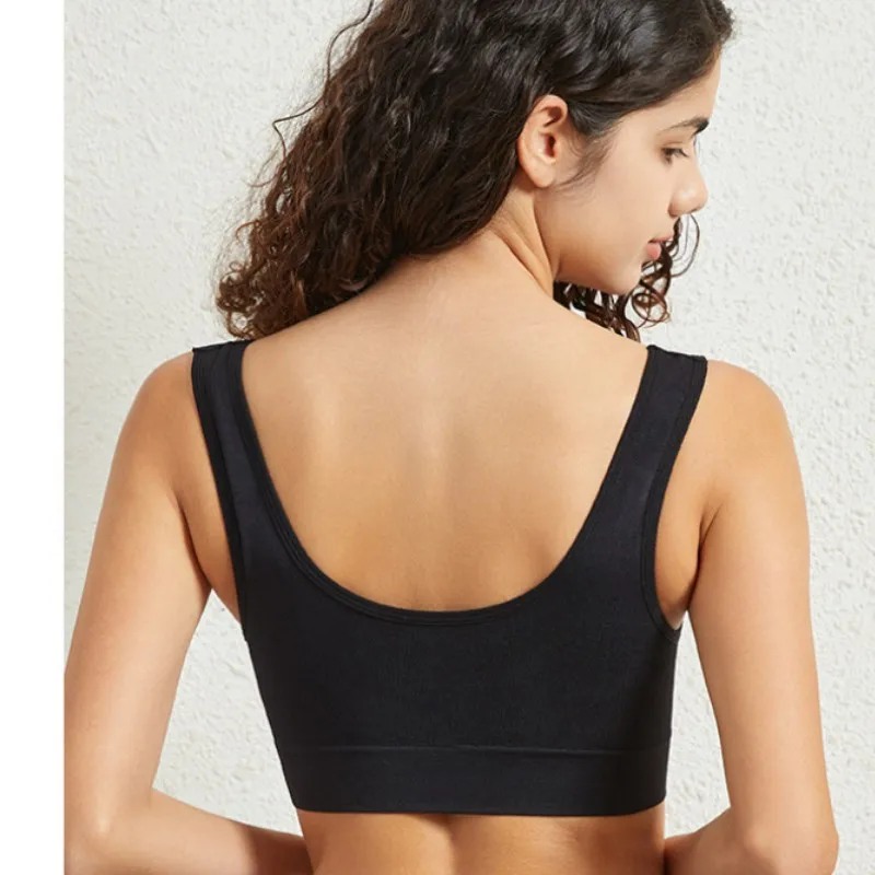 M-5XL Women Seamless Bras Push Up Sports Top Female Breathable Brassiere Unwired No Pads Bra Crop Top Solid Color Sexy Lingerie