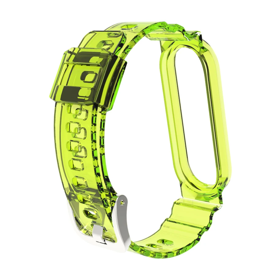 Bracelet on Mi Band 5 6 7 Strap for Xiaomi Miband 4 3 Silicone Sports Wristband Glacier Style silicone wrist strap,fitness tracker strap,silicone watch strap,silicone watch band,watch strap,smart bracelet strap