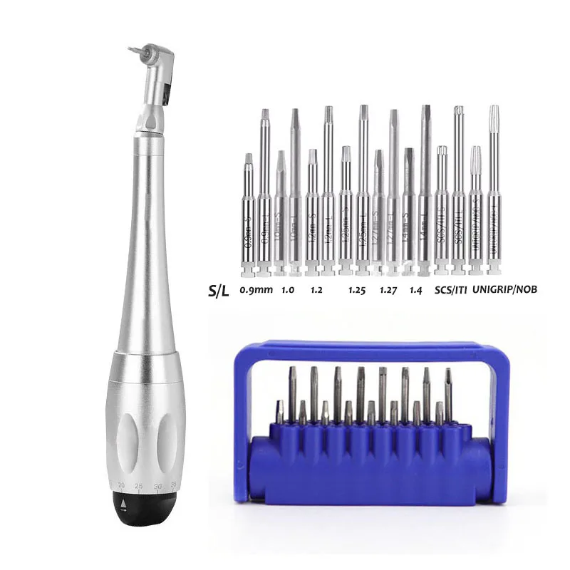 Kit Rimozione Impianti Dentali Neobiotech FR – Chiave Dinamometrica E Inserti HEX – GSM