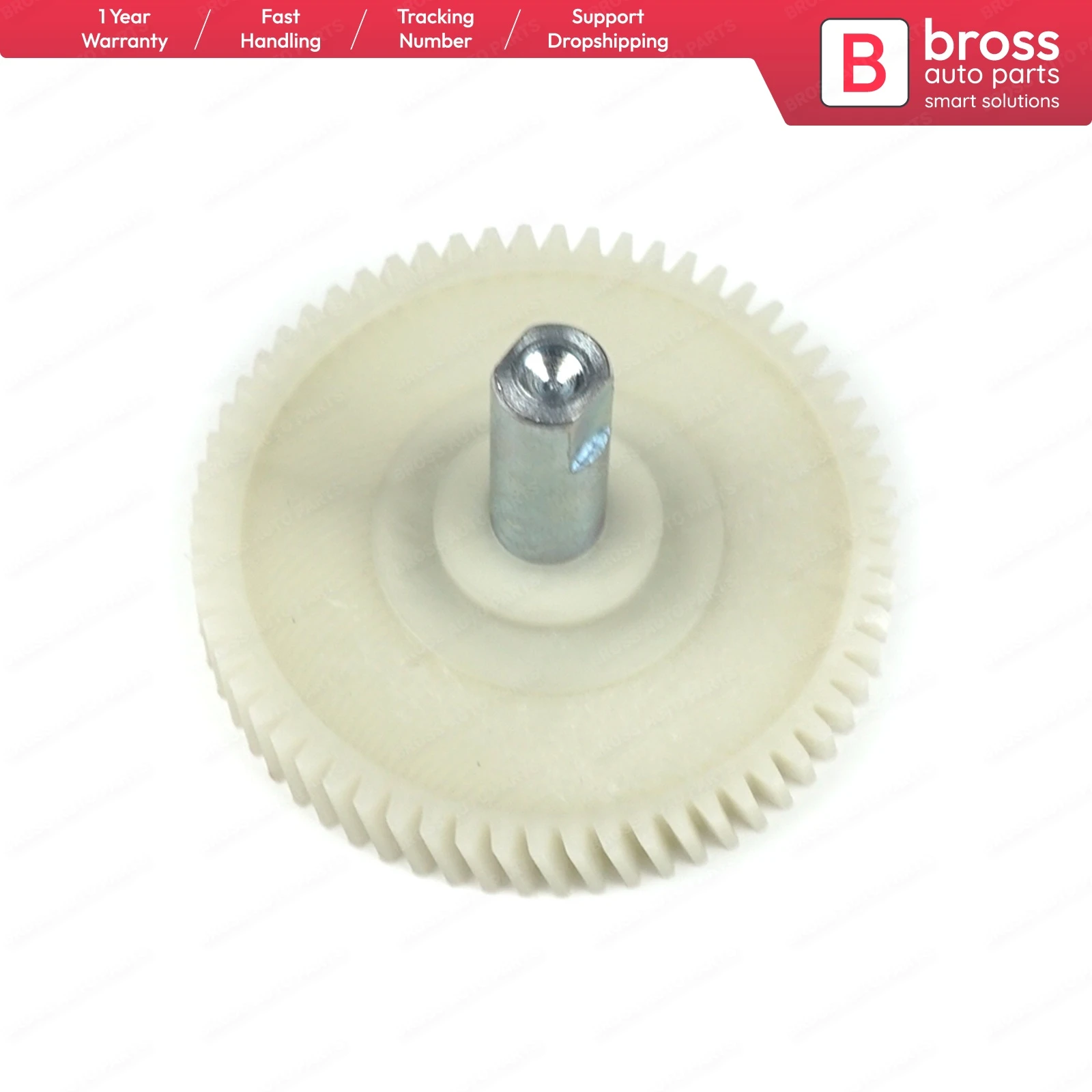 Bross BSR518 Panoramic Sunroof Motor Repair Gear with Shaft for Mini