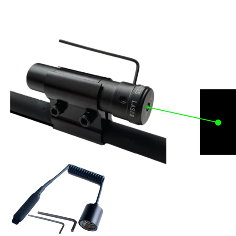 Red/Green Laser Rifle Accessories Infrared Small 20mm Card Slot Tube Clamp Hunting Rifle Ar 15 Scope Sight red dot laser sight laser sight