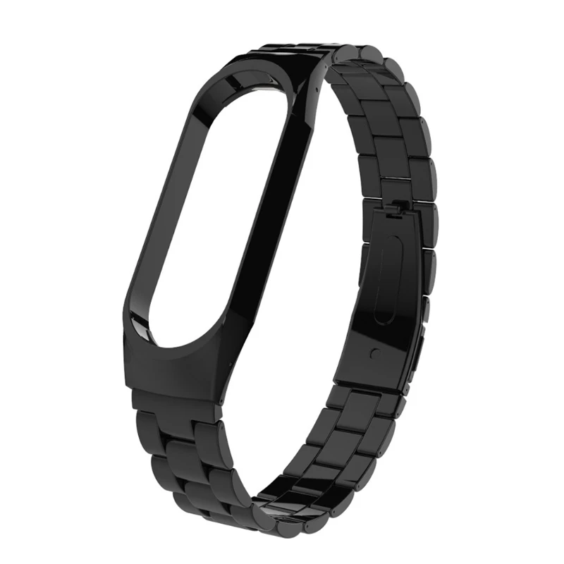 

Replacement Band Stainless Steel Metal Watch Band Used for Mi Band 3 4 Durable