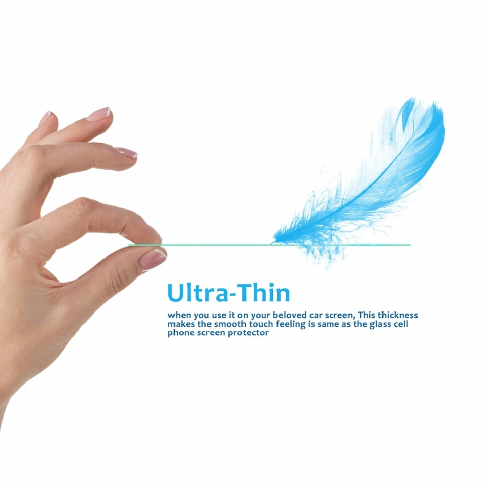 CDEFG Lot De 2 Films De Protection D'écran Pour GPS Toyota Aygo X AB70 2022-2023 2024 4H Anti-rayures 9