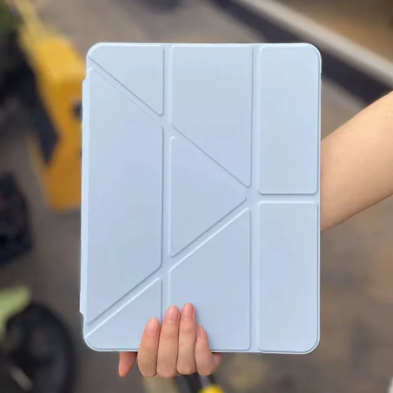 Tri-Fold Y Deformation Silicone Tablet Case, 7.9-inch