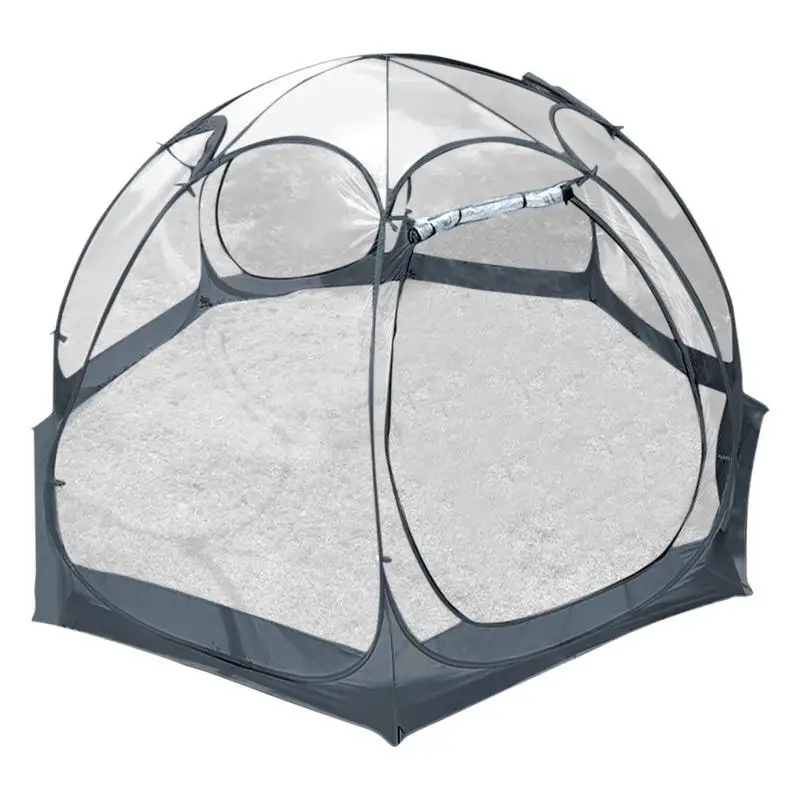 

Portable Folding Spherical Tent Outdoor Thickened PVC Quick Opening Tent Fully Transparent Starry Tent Outdoor Camping Supplies