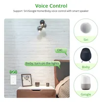 Yagusmart Zigbee US Smart Switch Push Button Light Switch Neutral Optional Work with Tuya Home Google Home SmartThings APP - Image 3