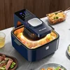 Air fryer household fully automatic new large-capacity microwave oven smart oven all-in-one multi-function French fries 1