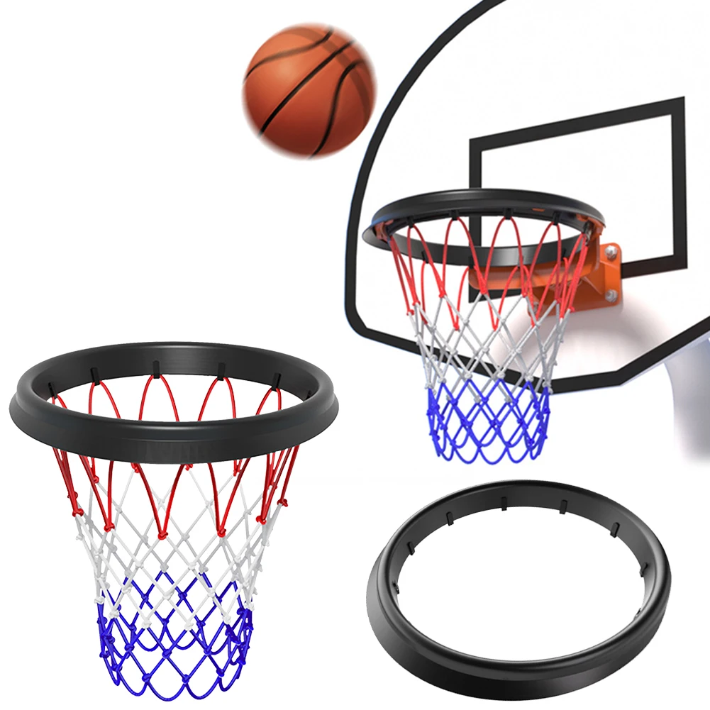 Basketball Hoop Mesh Net High PU Portable Basketball Net Frame