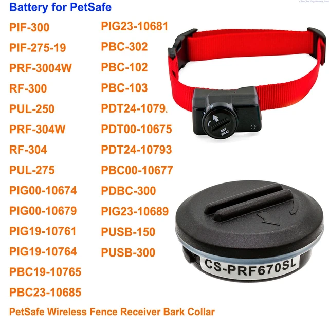 Cameron sino 150mah bateria RFA-67 para petsafe petsafe receptor de cerca  sem fio colar da casca, PIF-300,RF-300,PUL-250,RF-304,PUL-275 - AliExpress