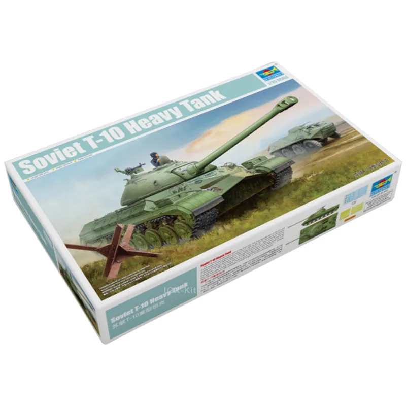 trumpeter-05545-1-35-t-10-soviet-heavy-tank-military-toy-handcraft-plastic-assembly-model-building-kit