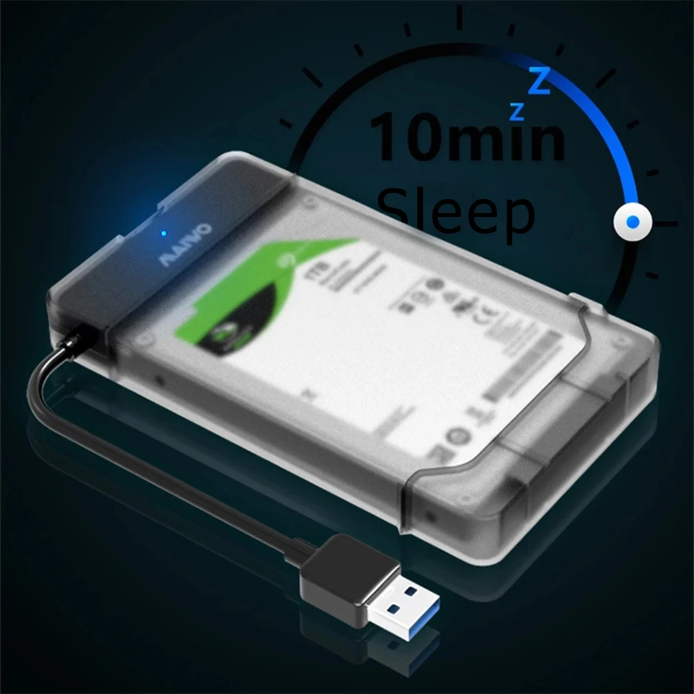 MAIWO K104 2.5 ġ USB 3.0 SATA HDD ڽ , 3TB ϵ ũ ̺ Ŭ, ޴  ϵ ũ Ŀġ ̽