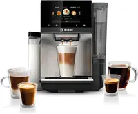 Connect, 36 Coffee Varieties with Coffee World, Cup Warmer, Double Cup, Integrated Milk Container, in Stainless Steel 1