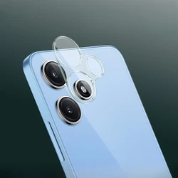 3D Camera Lens & Back Cover Protector Tempered Glass Film (Redmi 12 5G)