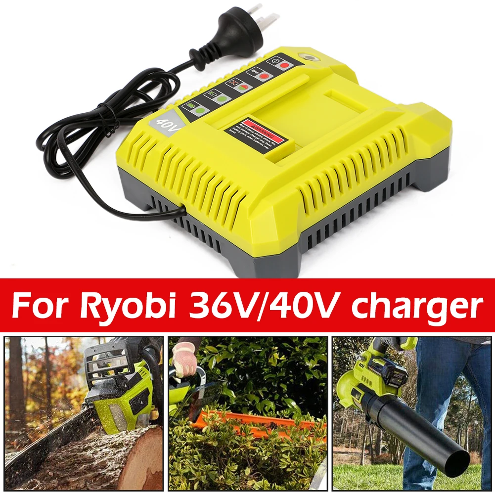 

For Ryobi 36V/40V Battery HP Li-ion BPL3626 BPL3626D BPL3640 BPL3640D Charger
