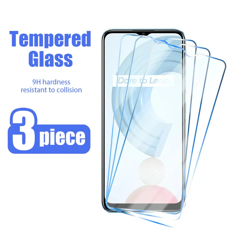 

3PCS Tempered Glass for Realme XT C3 GT neo C11 C17 C21 X50M X2 Pro 5G Screen protector for Realme 7 8 Pro 6 5G 6i X7 7i glass