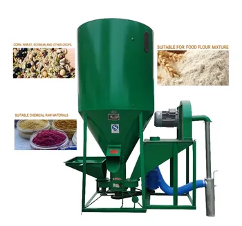 Attrezzatura Industriale Personalizzabile: Trituratore e Miscelatore di Mangimi da 1 Tonnellata ad Alta Resa per la Lavorazione di Grandi Quantità di Mangimi in Aziende Agricole