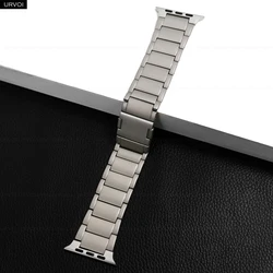 URVOI Titanium Magnetic Link Bracelet Wristband - 44mm 45mm 46mm 49mm (Titanium)