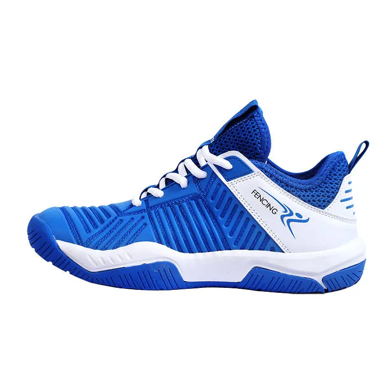 Men Women Professional Fencing Shoes Comfortable Wear-resistant Sports Non-slip Shock-absorbing Competitive Training