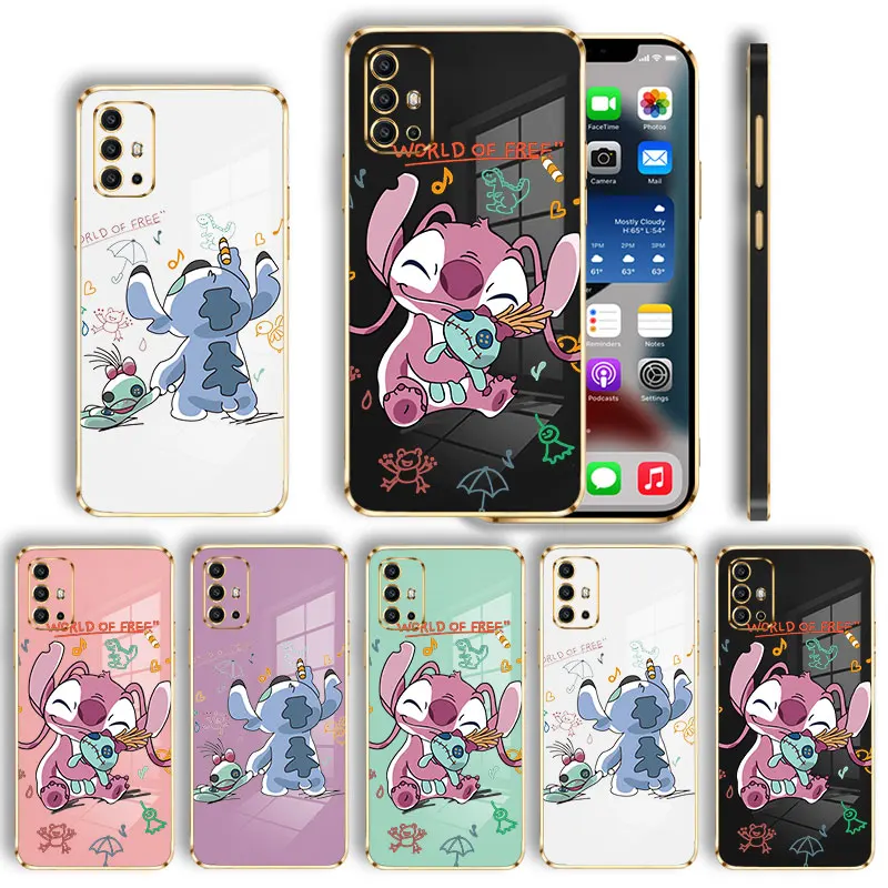 

Electroplated Stitch Painting Fundas Plating For Moto E6s G Stylus G40 Fusion G30 G8 Play E7 Power G50 G60 G9 Plus Edge 20