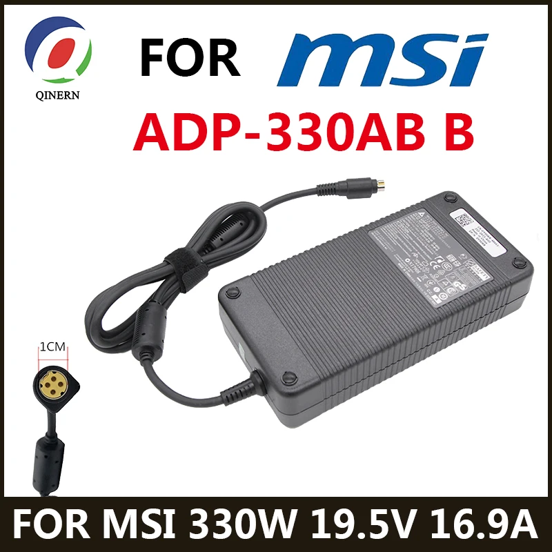 330W 19.5V 16.9A 4 홀 충전기 어댑터 ADP-330AB B Clevo P370..