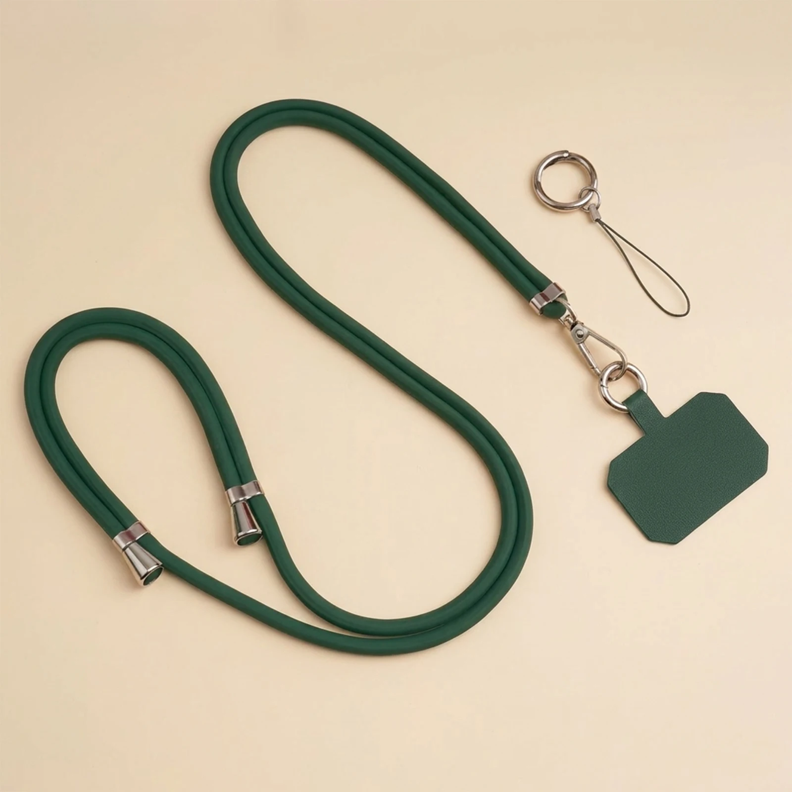 Universal Crossbody Lanyard Necklace Strap with Adjustable Anti-Lost Clip