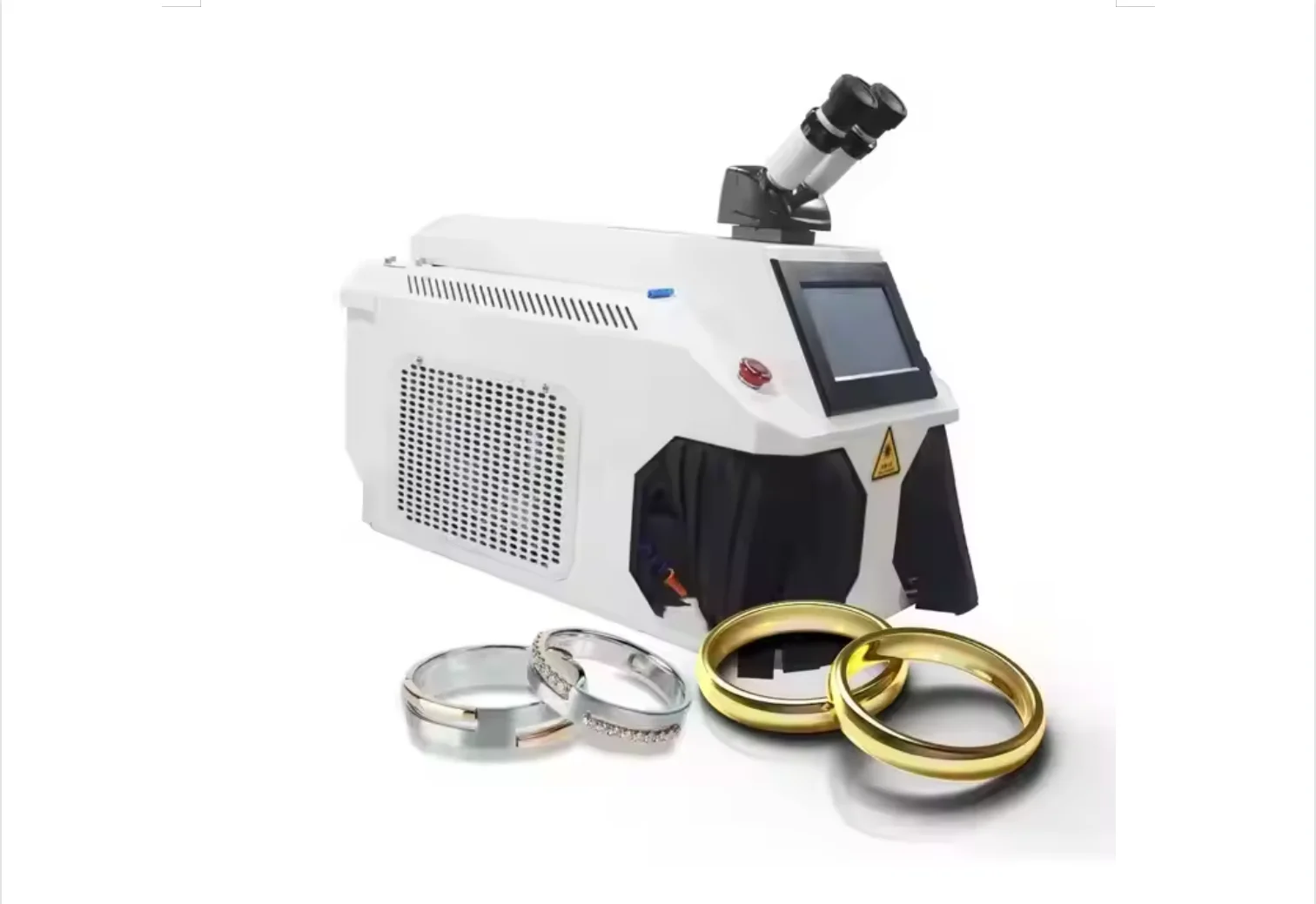 Portable Desktop Silver Gold YAG Pulse 200W Mini CCD Jewelry Welding Fiber Laser Welder Machine 5