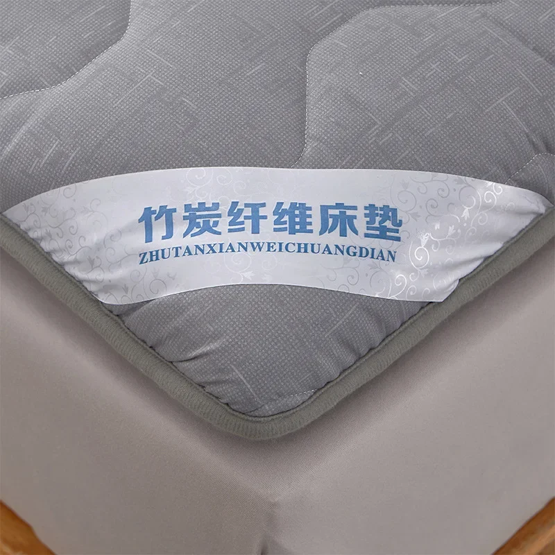 Formtheo Sleeping Hard Foam Summer Thick Bamboo Charcoal Biber Foldable Mattress Topper Made 135*190 140*200cm
