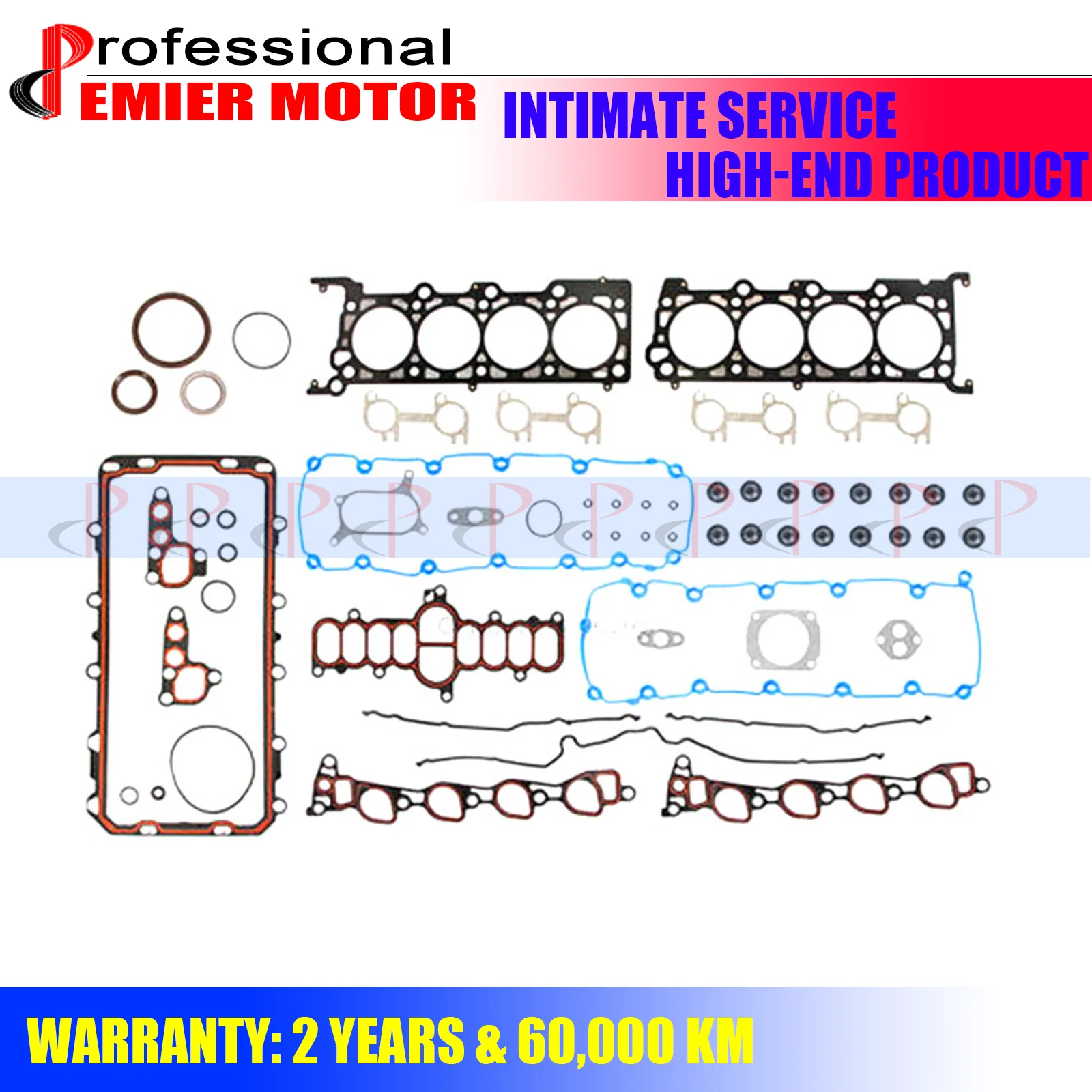

Demier Full Gasket Set For Ford Expedition E150 F250 Lincoln 5.4L VIN L M Z SOHC 16V