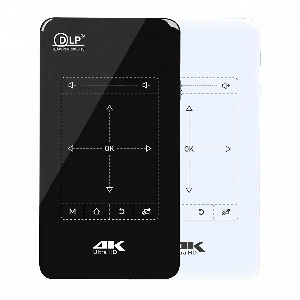 

Portable LED Pico Pocket Proyector Android 9.0 USB Wifi Home Theater Projector
