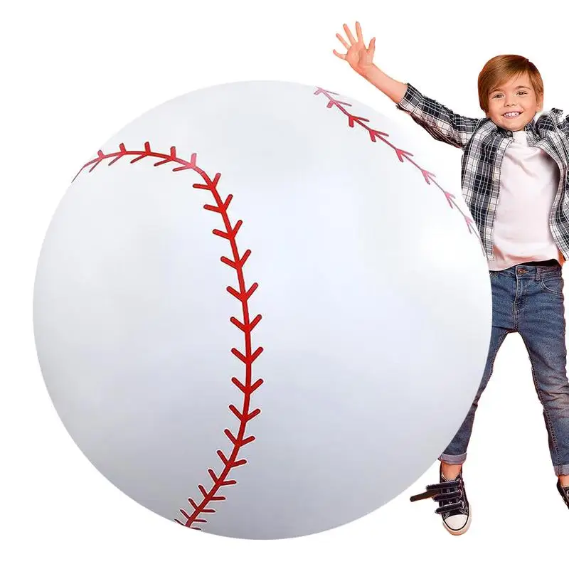 

Inflatable Baseball Ball Jumbo Beach Children's Inflatable Football Toy PVC Inflatable Pool Balls For Baseball Parties Carnival