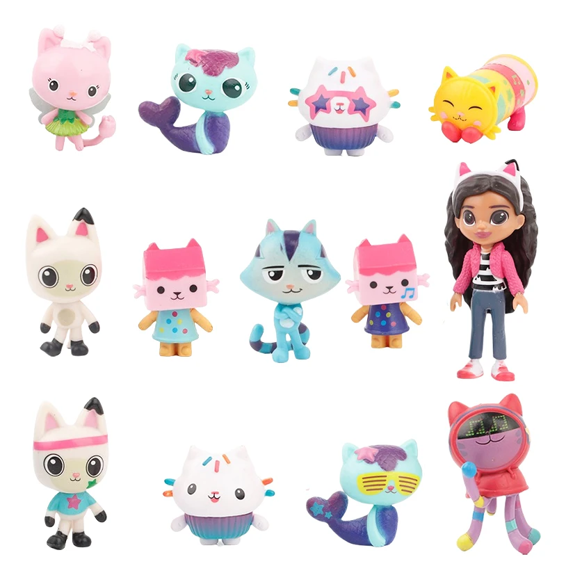 Gabby出品　まとめて15個 13pcs/set Gabby's Dollhouse Cute Figure Toys - AliExpress 26