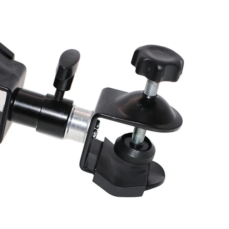 Double Headed U-clamp Camera Tripod Umbrella Fixing Clip Mount Stand Waterproof camera mount clamp