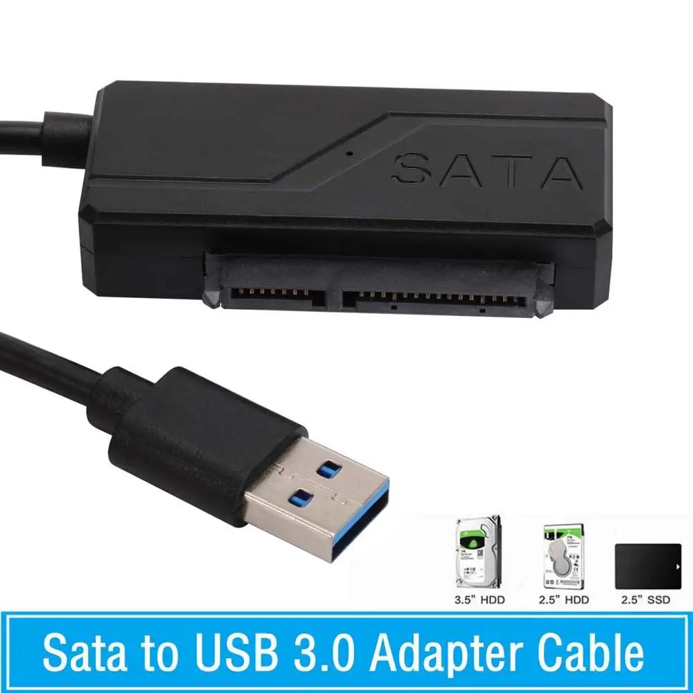 

Адаптер SATA в USB 3,0, конвертер SATA в USB 3,0, адаптер кабеля SATA в USB, адаптер для кабеля