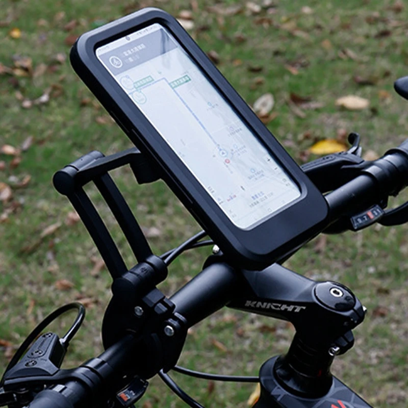 Soporte De Teléfono Para Bicicleta De 1 Pieza, Soporte De Teléfono De  Bicicleta Universal Ajustable Giratorio De 360 °, Soporte De Unidades GPS  Para C