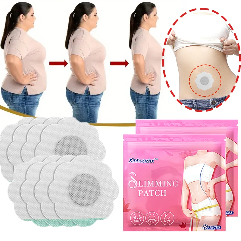 8-24PCS Weight Management Patches Body Shaping Slimming Burning Fat Improve Stomach Belly Ensure Lasting Weight Loss Results