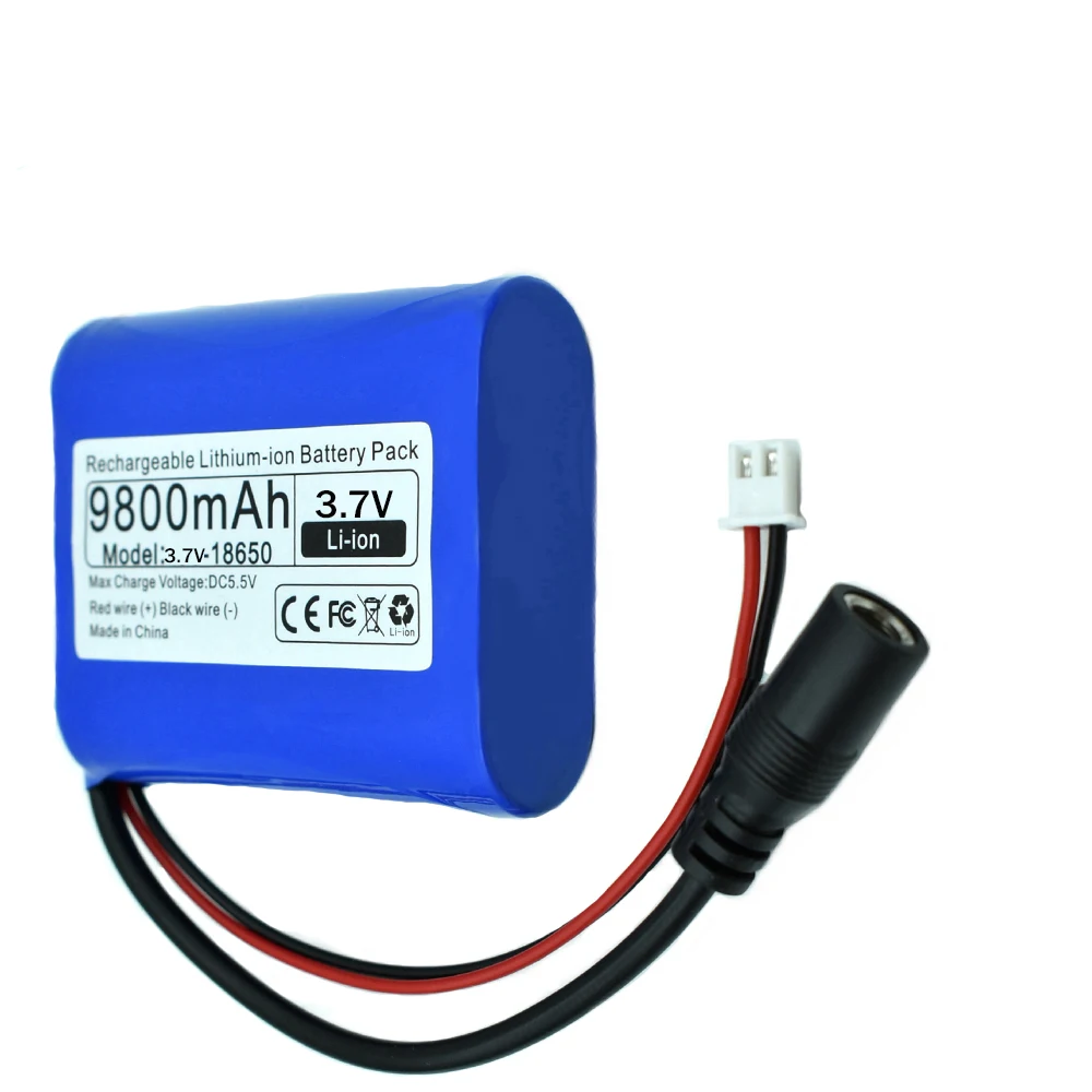 3.7V 18650 Lithium Battery 1s2p 1s3p 1s4p for