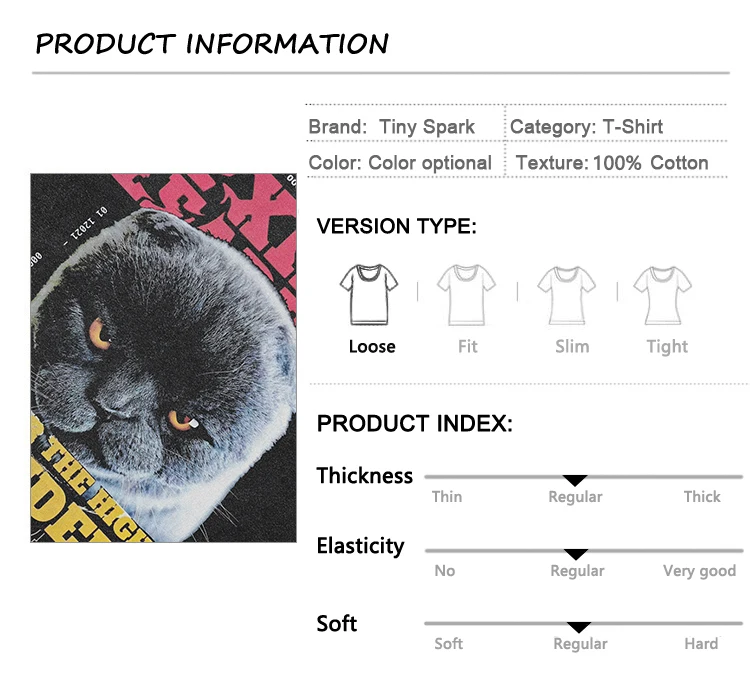 British Shorthair Cat Graphic T-Shirt