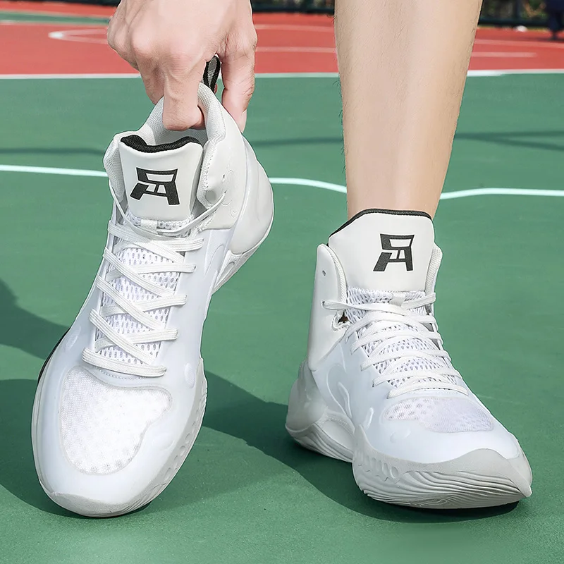 أحذية كرة سلة قتالية مضادة للانزلاق للرجال ، مقاوم...